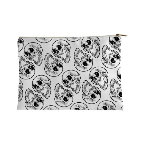 Skull Pattern Accessory Bag