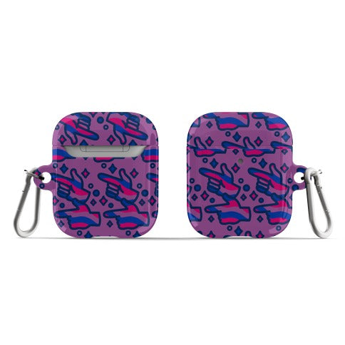 Bisexual Pride Finger Guns AirPod Case