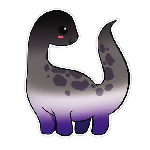 Ace-Dino Die Cut Sticker