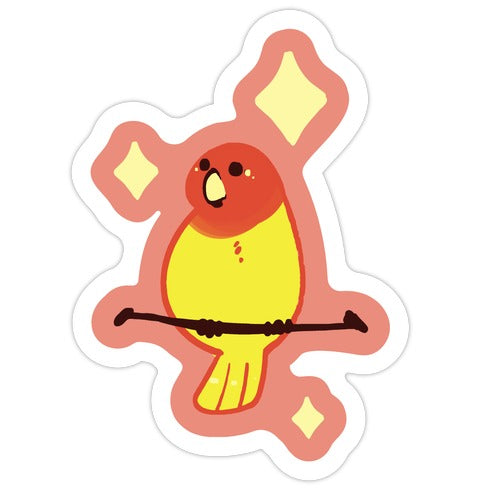 Bird Nerd Die Cut Sticker