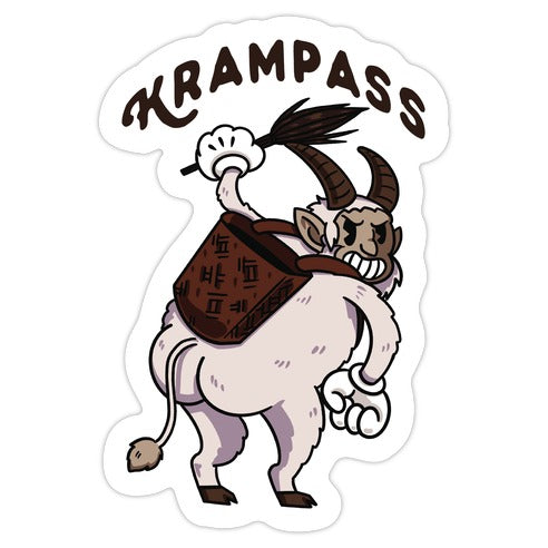 Krampass Die Cut Sticker