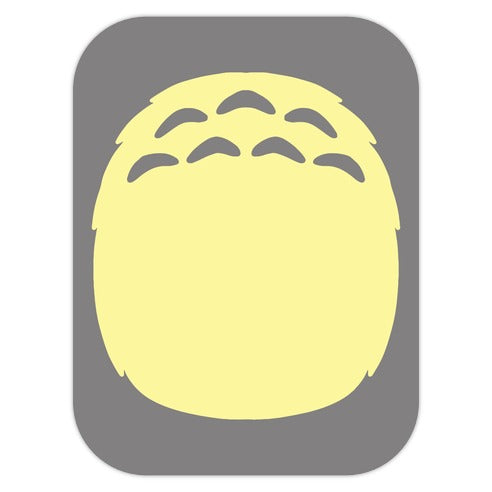 Totoro Tummy Die Cut Sticker