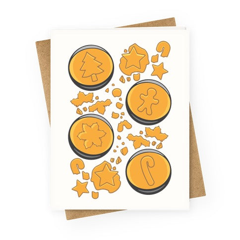 Holiday Honeycomb Candy Challenge Parody Greeting Card