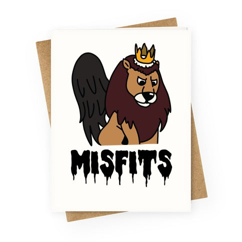 Misfits Moonracer Greeting Card