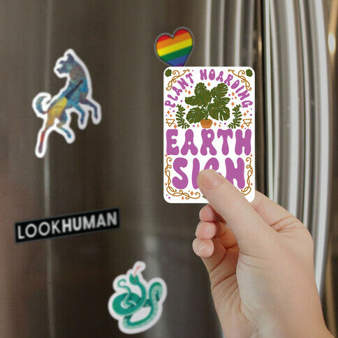 Plant Hoarding Earth Sign Magnet