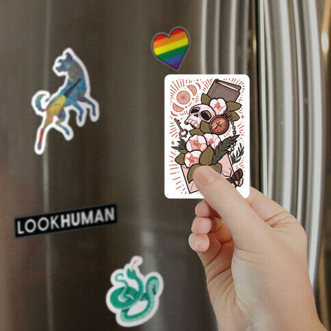 Dark Academia Letter Magnet