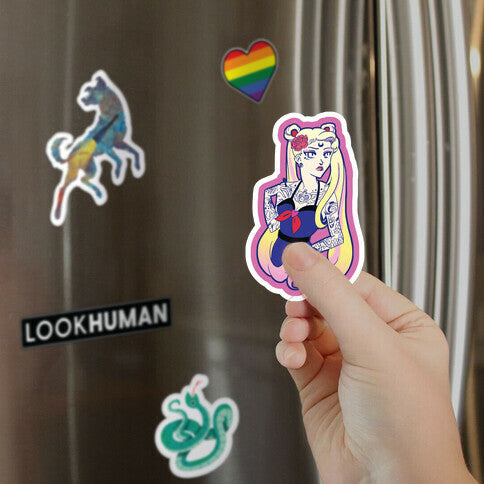 Punk Sailor Moon Magnet