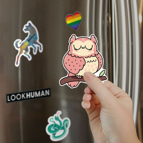 UwU Kawaii Owl Magnet