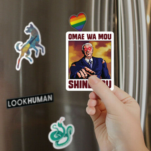 Dark Brandon Omae Wa Mou Shindeiru Magnet
