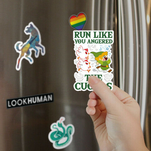 Run Like You Angered The Cuccos Magnet