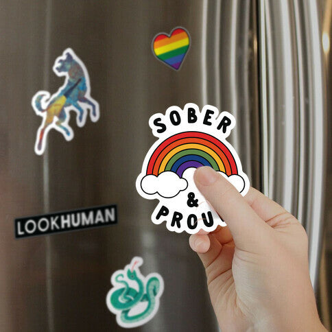 Sober And Proud Magnet