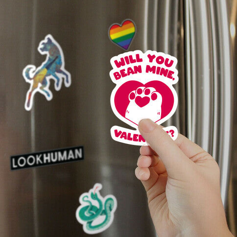 Will You Bean Mine, Valentine? Magnet