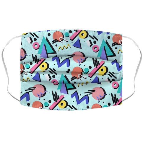 90's Nostalgia Pattern Face Mask