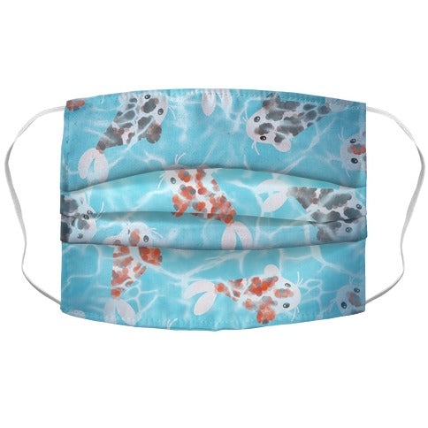 Cute Koi Fish Face Mask