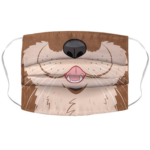 Otter Mouth Face Mask