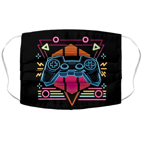 Synthwave Gamer Face Mask
