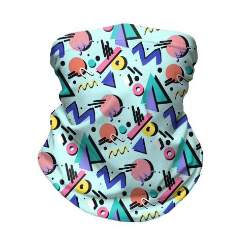 90's Nostalgia Pattern Neck Gaiter
