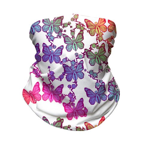 Butterfly Vagina Pattern Neck Gaiter