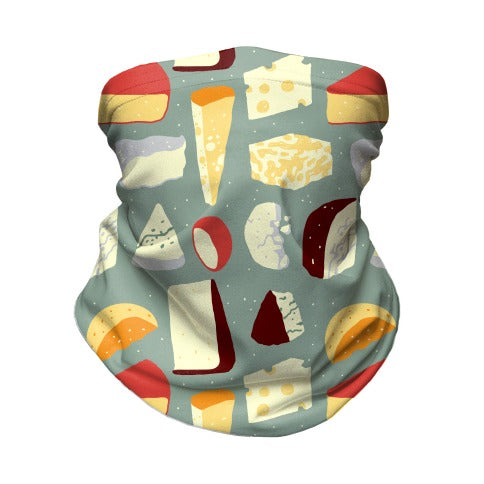Cheese Pattern Neck Gaiter