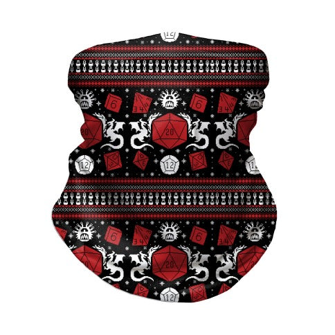 D&D Ugly Sweater Neck Gaiter