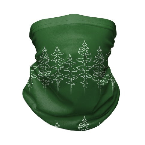 Evergreen Pines Gradient Neck Gaiter