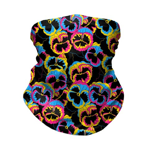 Pan-sy (Pansexual Pansies) Neck Gaiter
