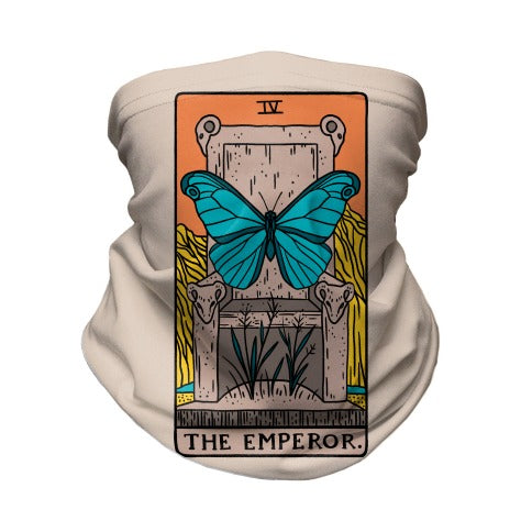 The Emperor Butterfly Tarot Neck Gaiter