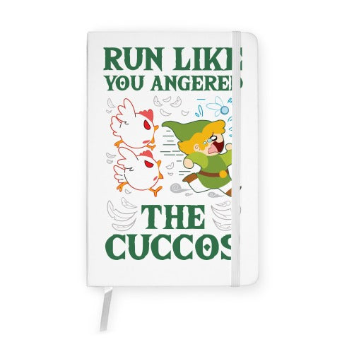 Run Like You Angered The Cuccos Notebook
