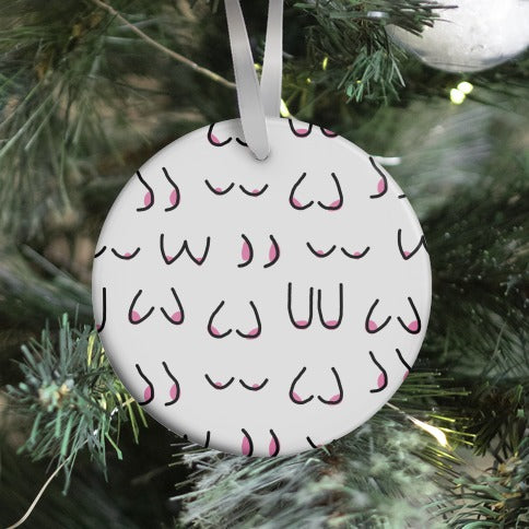 Doodle Boobs Ornament