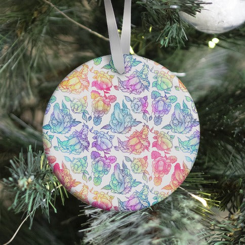 Floral Penis Rainbow Ornament