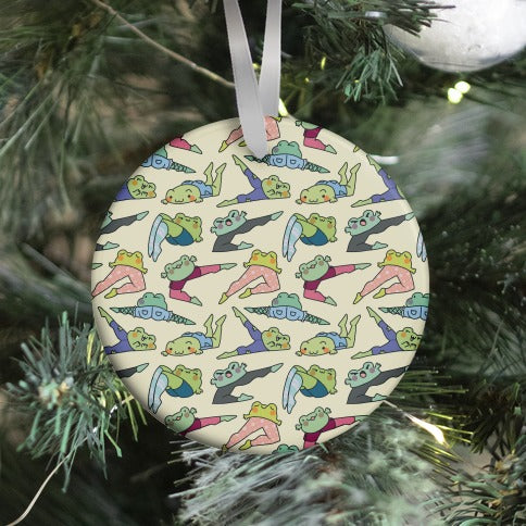 Leggy Frogs Ornament