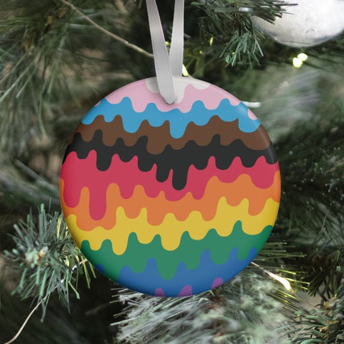 Pride Drip Ornament