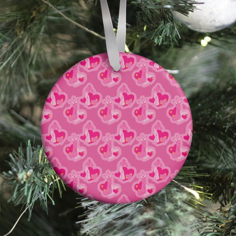 Princess Penis Pattern Ornament