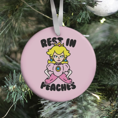 Rest In Peaches Ornament