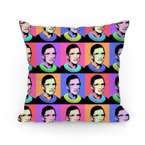 RBG Pop Art Pillow