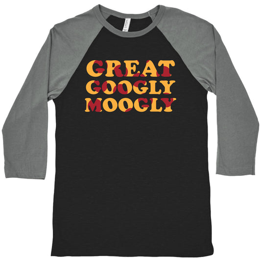 Great Googly Moogly Baseball Tee