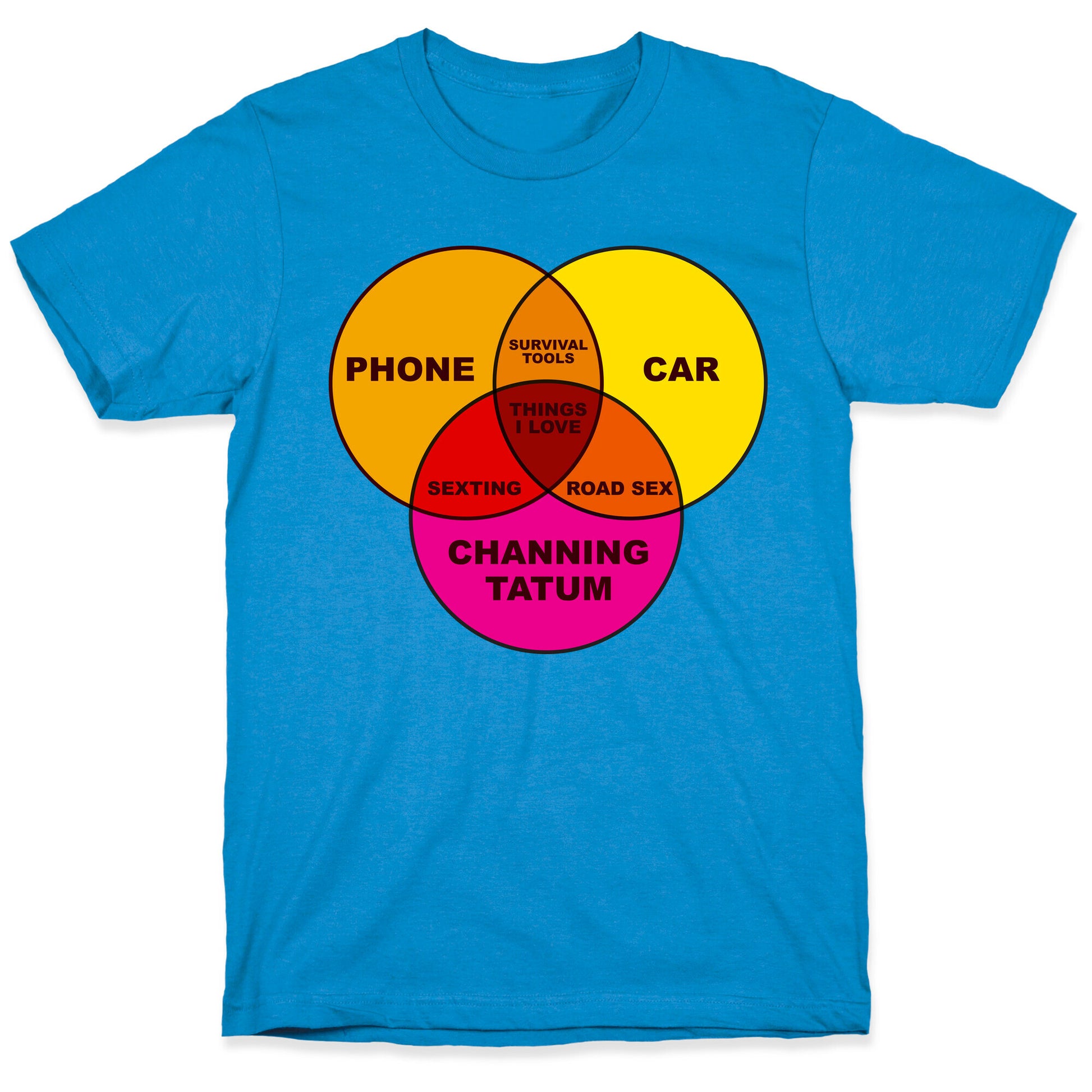 Channing Tatum Venn Diagram T-Shirt