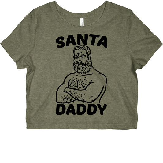 Santa Daddy Graphic Baby Tee
