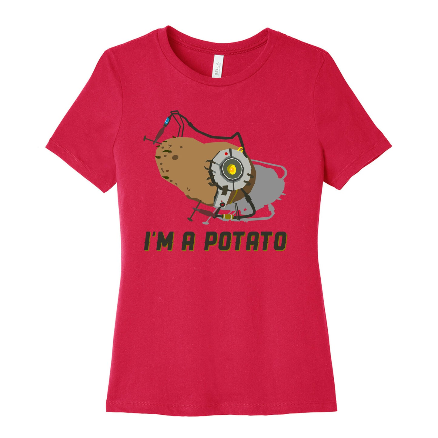 GLaDOS Potato Women's Cotton Tee