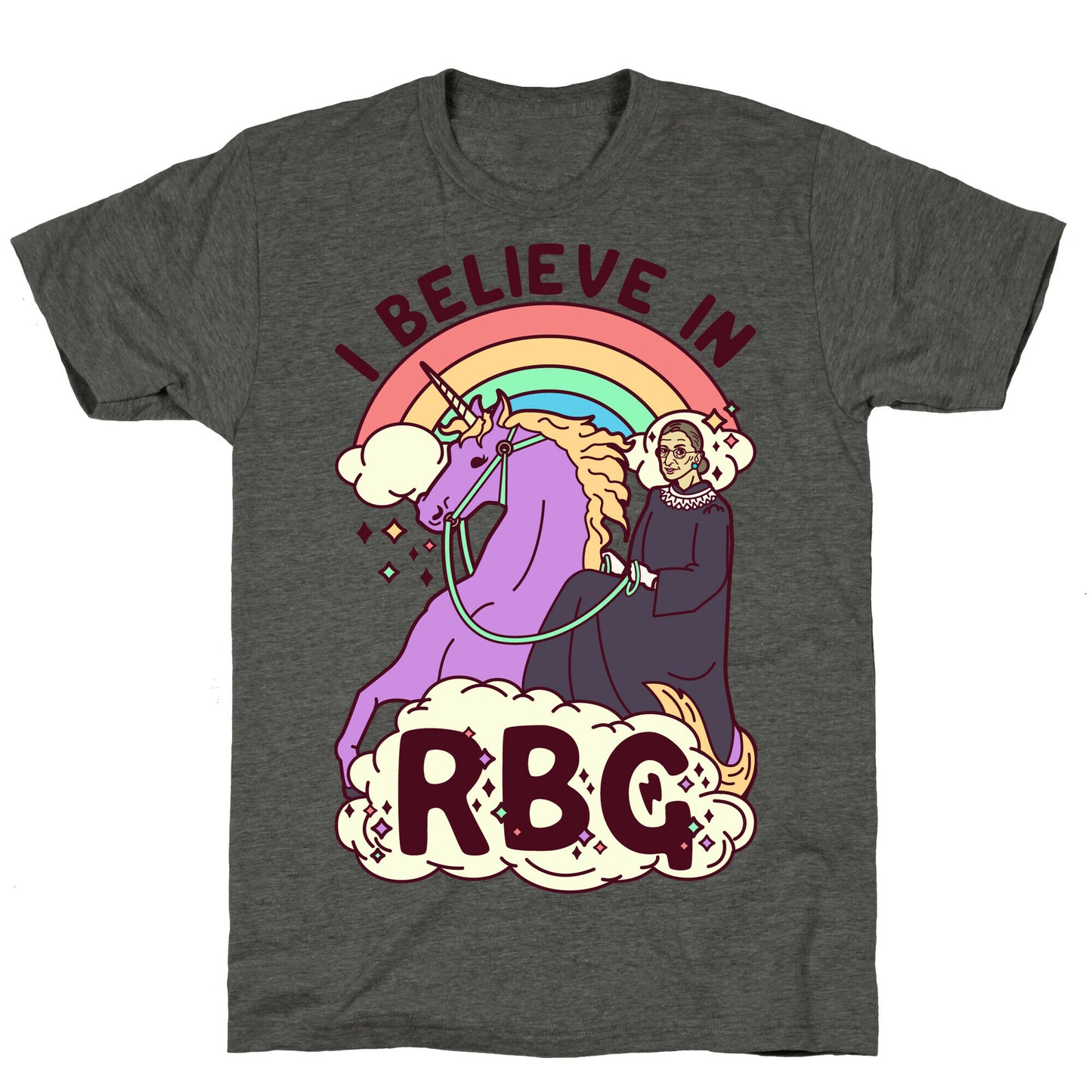 I Believe in RBG Unisex Triblend Tee