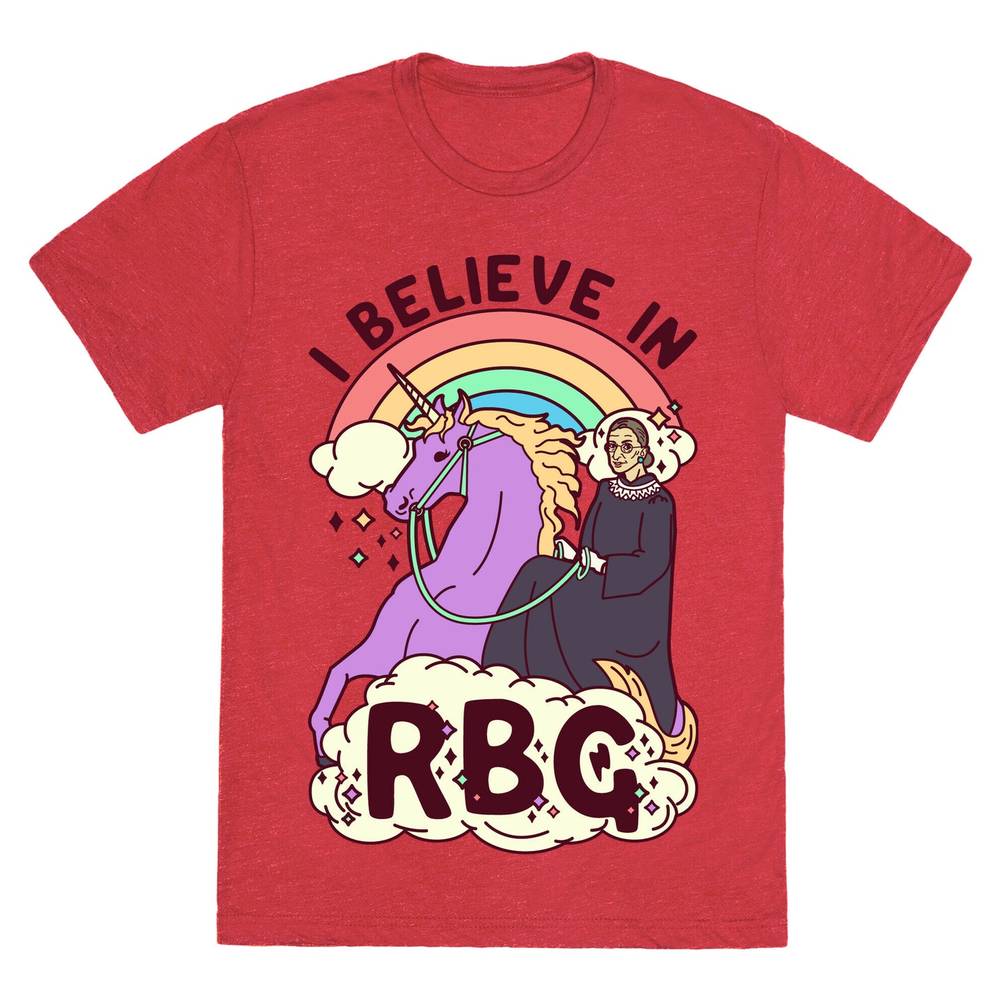 I Believe in RBG Unisex Triblend Tee
