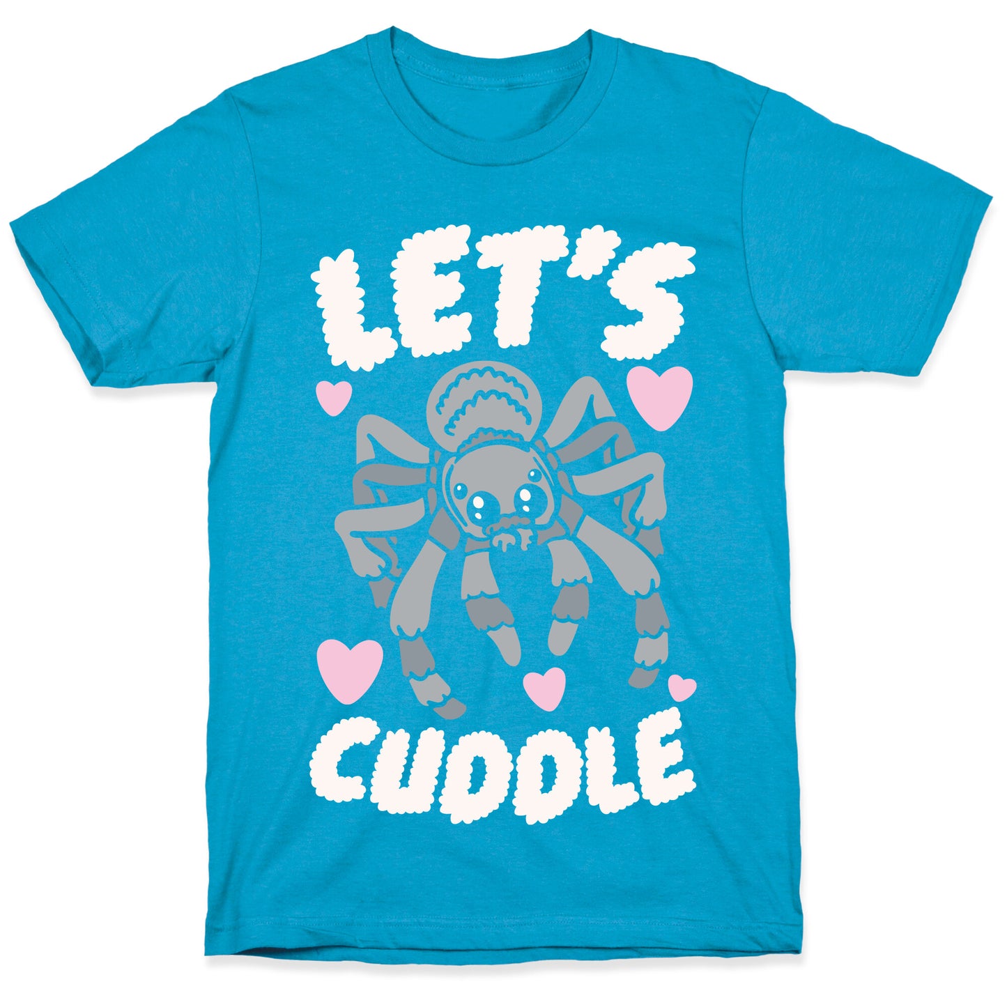Let's Cuddle Tarantula Unisex Triblend Tee