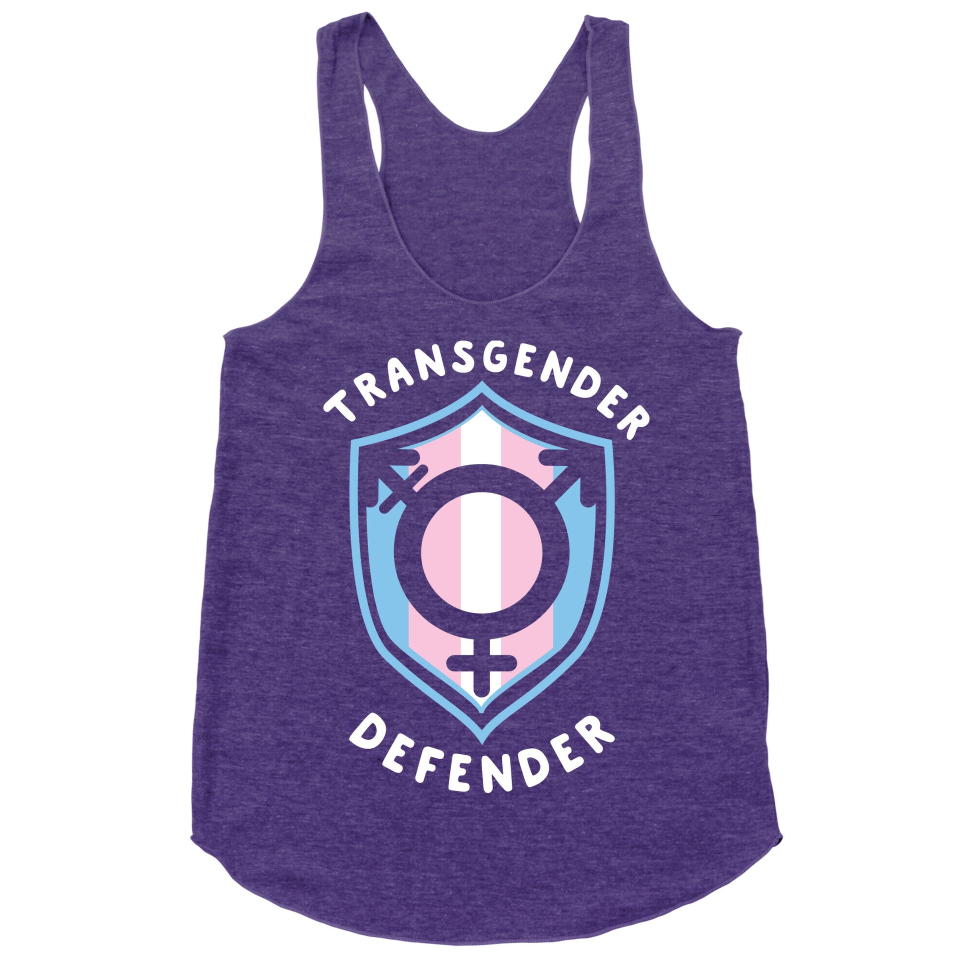Transgender Defender Racerback Tank
