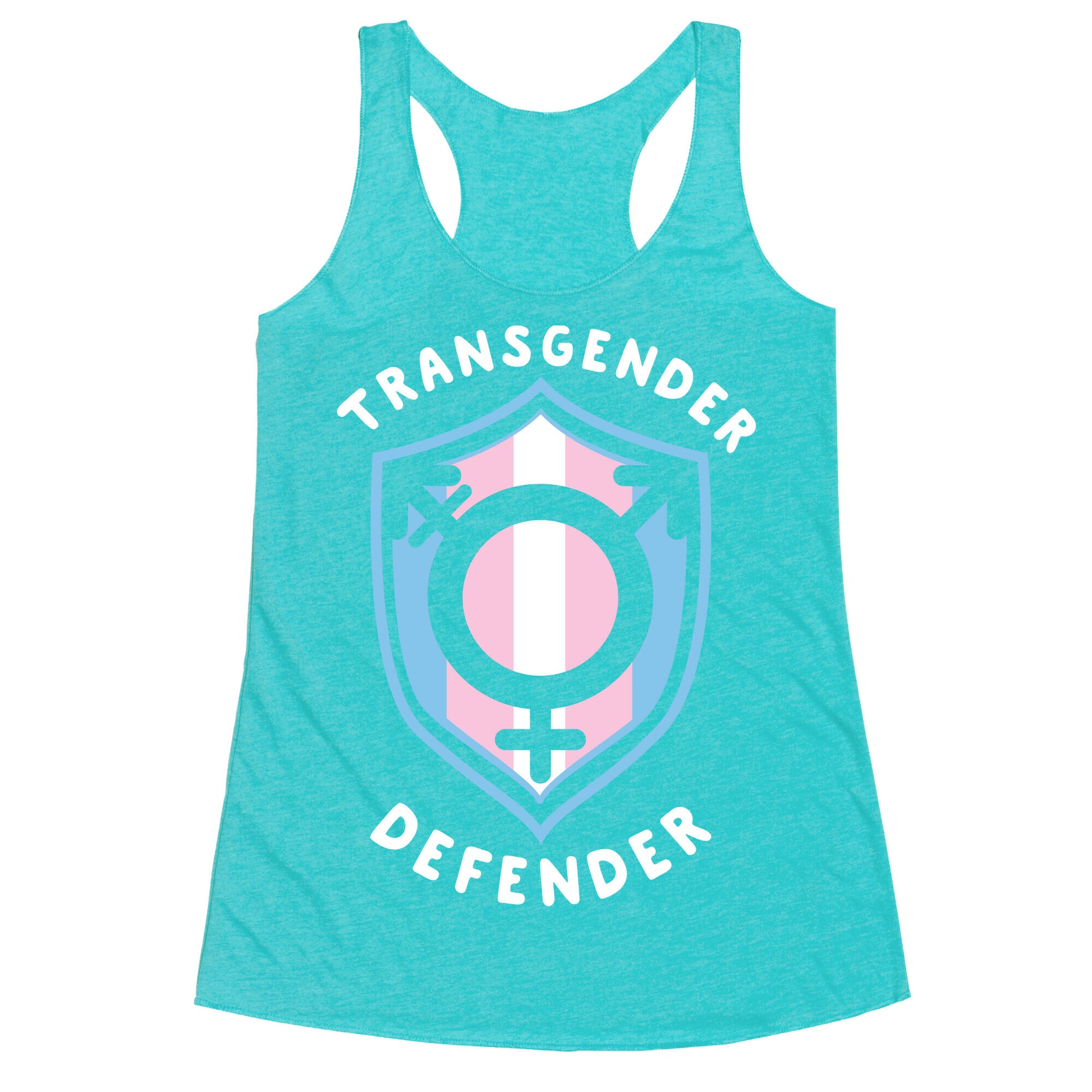 Transgender Defender Racerback Tank