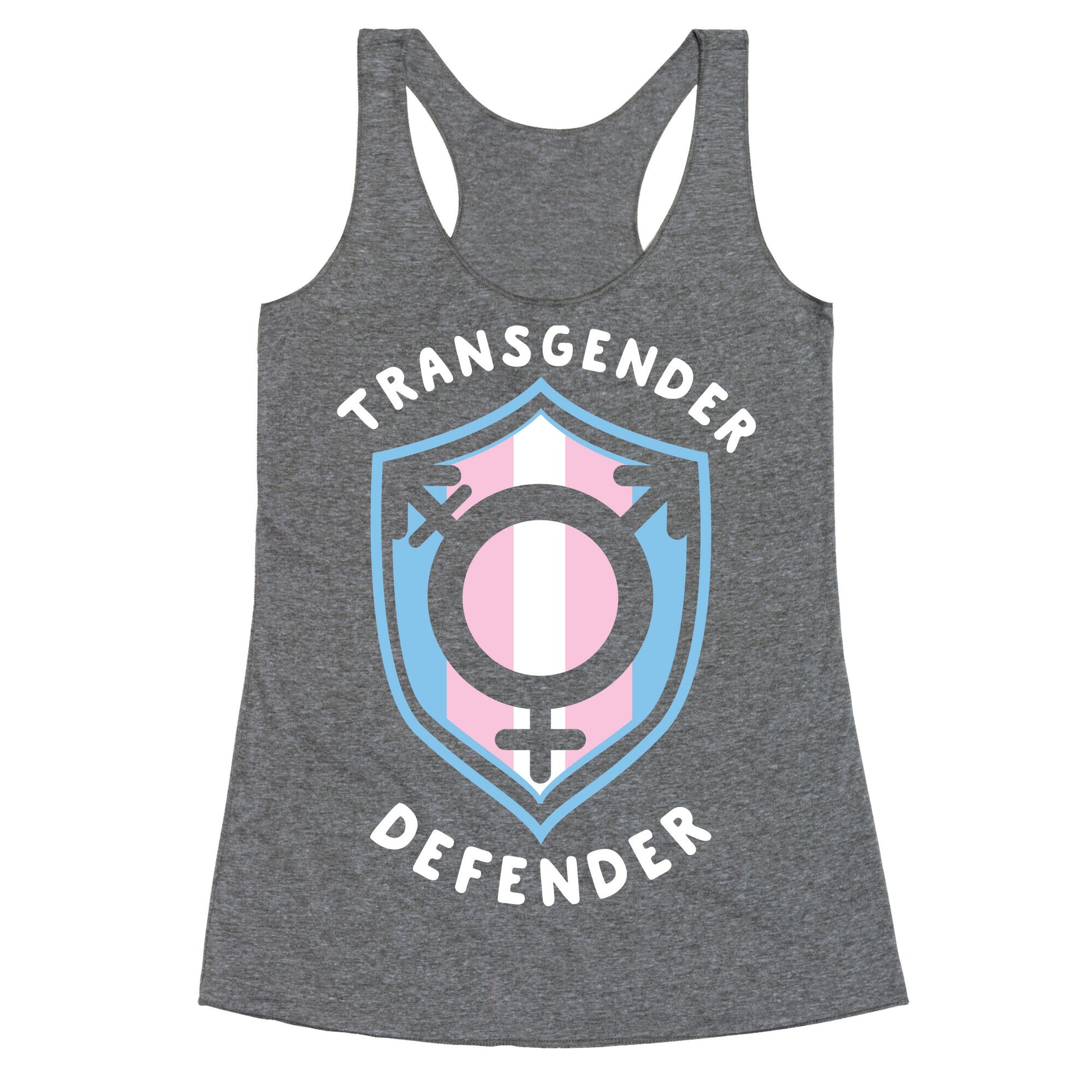 Transgender Defender Racerback Tank