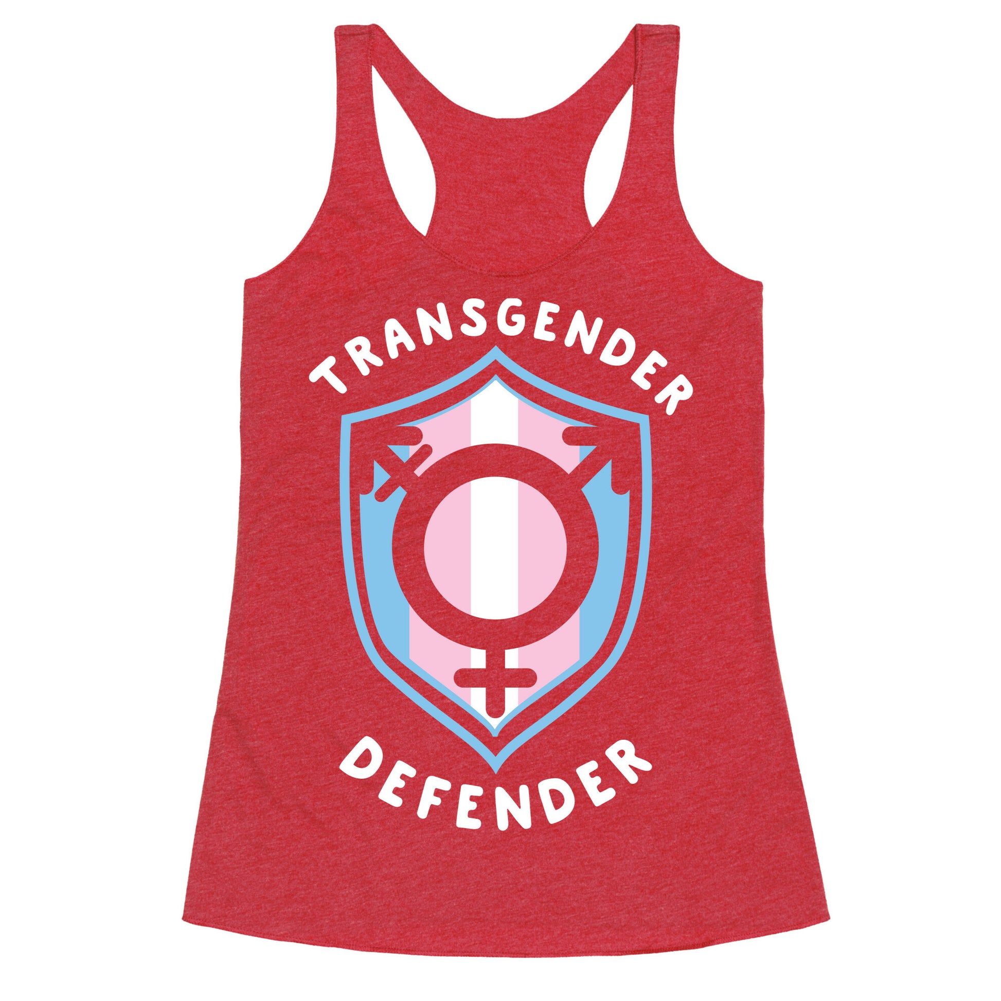 Transgender Defender Racerback Tank