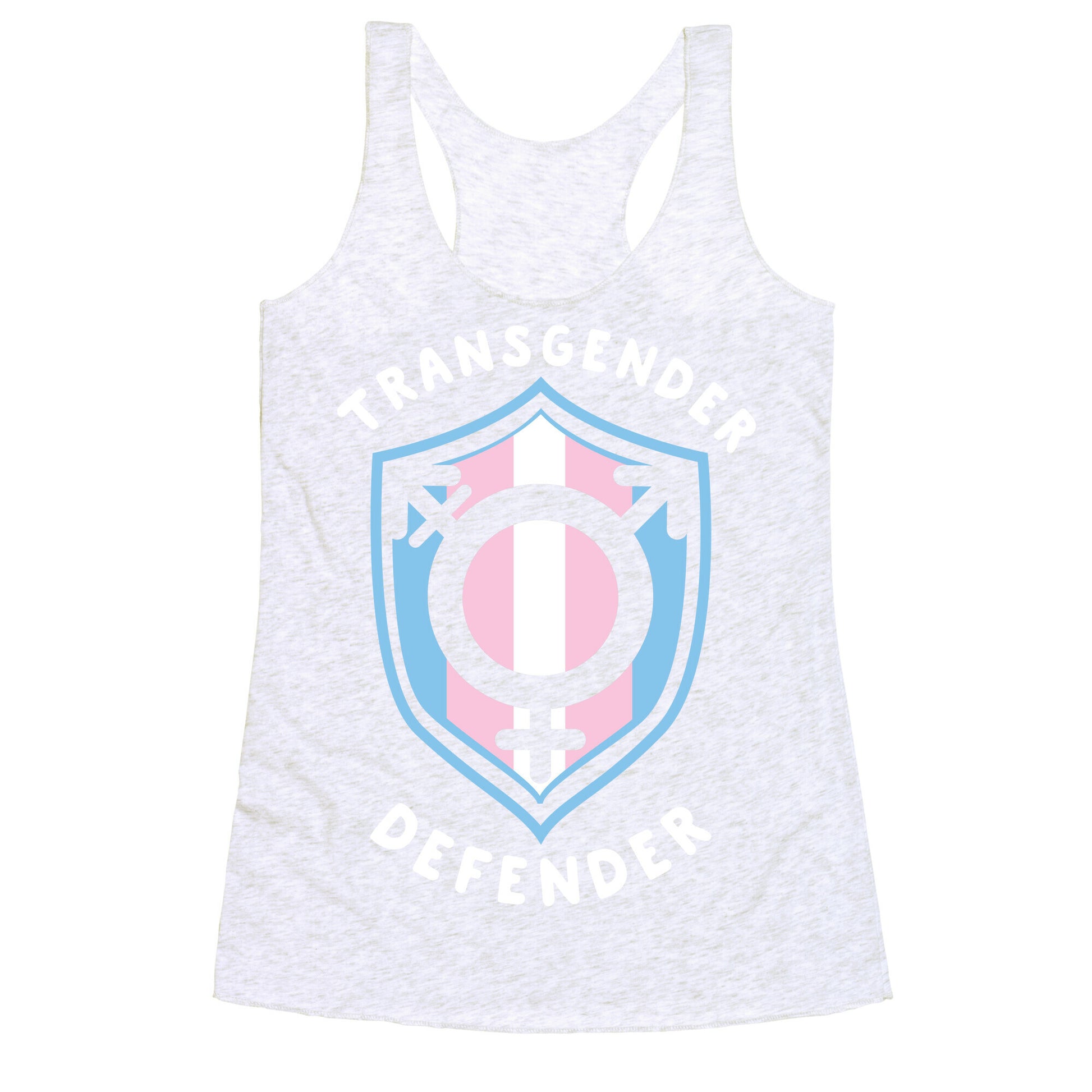Transgender Defender Racerback Tank