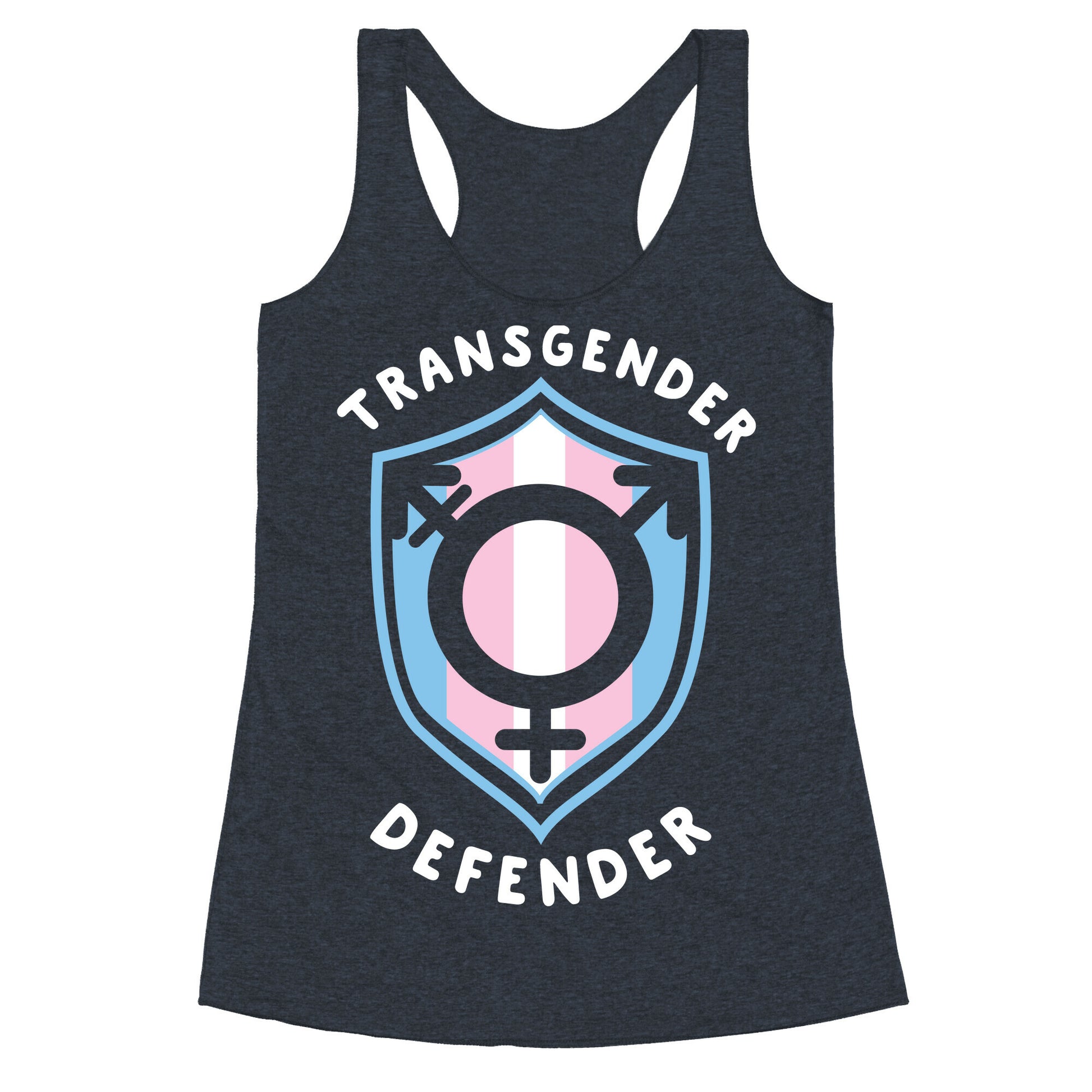 Transgender Defender Racerback Tank