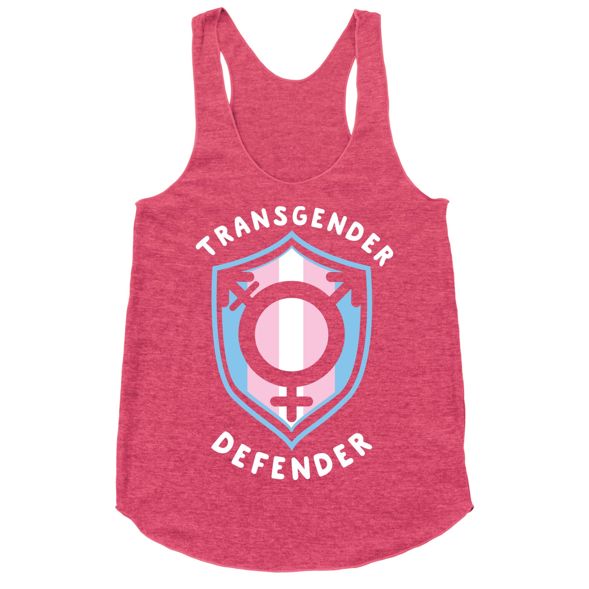 Transgender Defender Racerback Tank