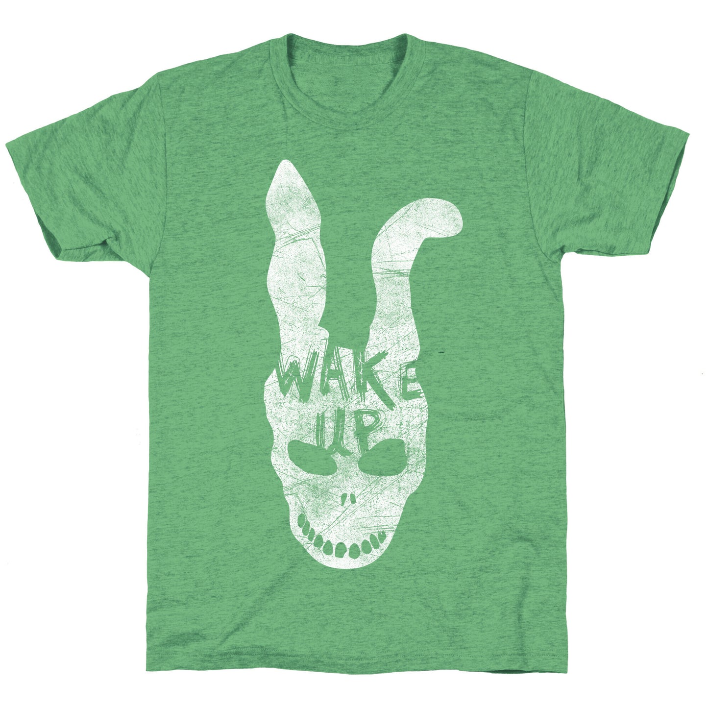Donnie Darko Wake Up Frank Mask Unisex Triblend Tee